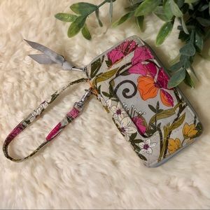 Vera Bradley Tea Garden All in One Wristlet Wallet